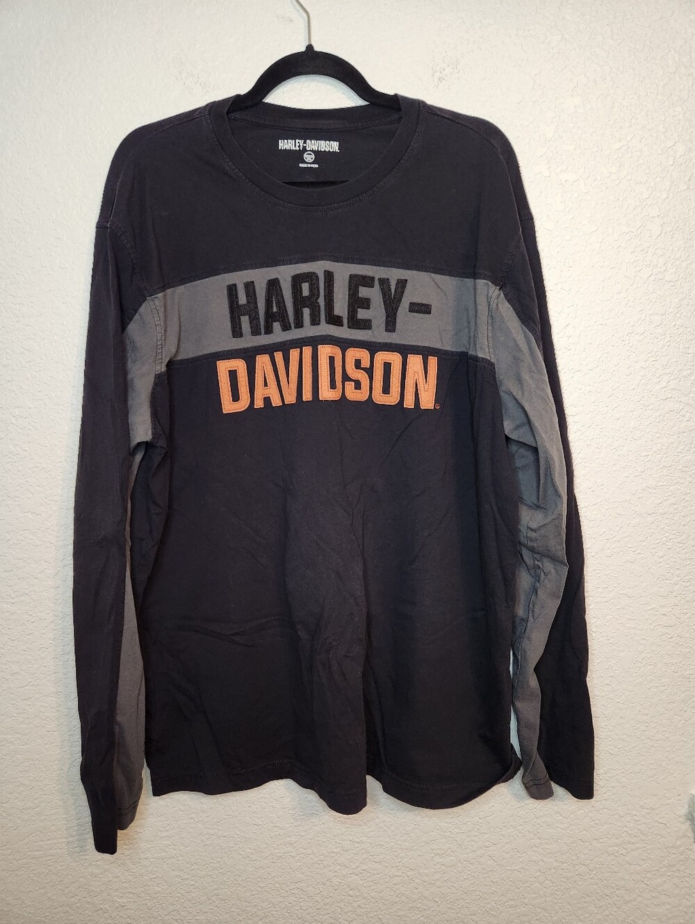 Harley-davidson Men's Copperblock Block Letter Tee 2xl